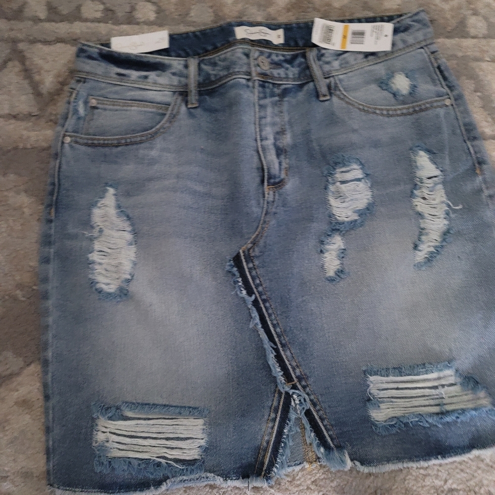 Jessica Simpson Jean Skirt size 29